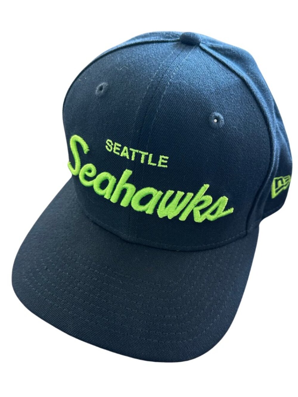 Seattle Seahawks New Era 9FIFTY Script Snapback Hat